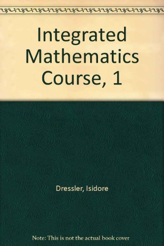 Integrated Mathematics Course, 1,New