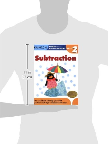 Kumon Grade 2 Subtraction (Kumon Math Workbooks), Ages 78, 96 pages,Used