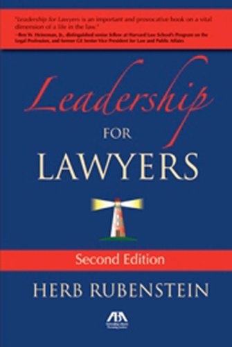 Leadership for Lawyers,Used