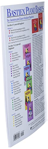 Wp204 Bastien Piano Basics Piano Level 4,New