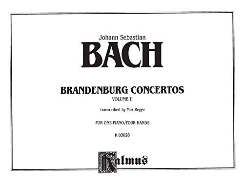 Brandenburg Concertos, Vol 2: Comb Bound Book (Kalmus Edition),Used