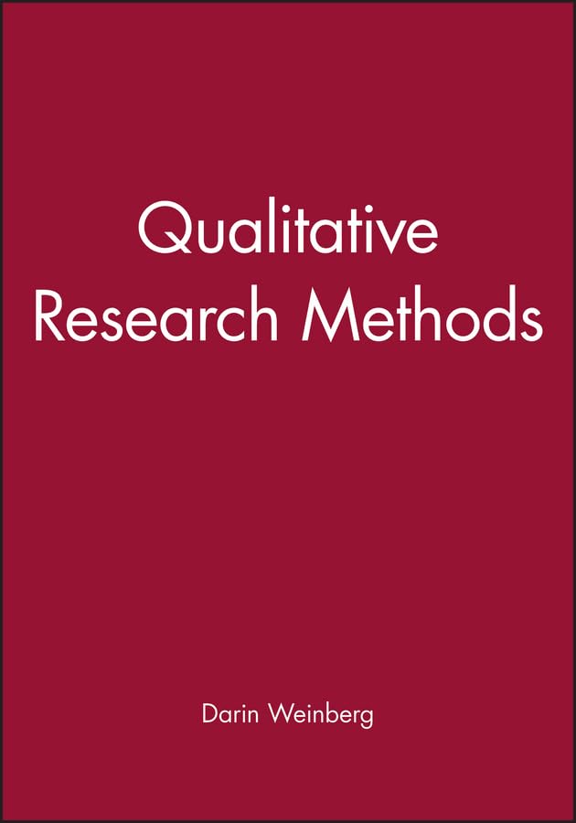 Qualitative Research Methods,New