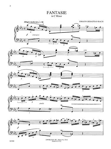 Fantasy in C Minor (Kalmus Edition),Used
