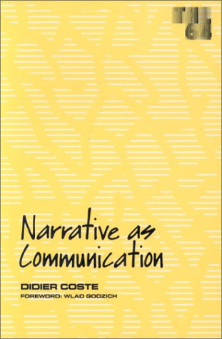 Narrative As Communication (Volume 64) (Theory and History of Literature),Used