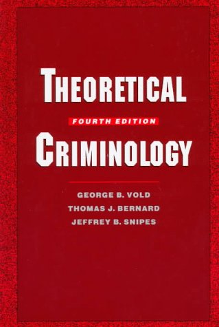 Theoretical Criminology,Used