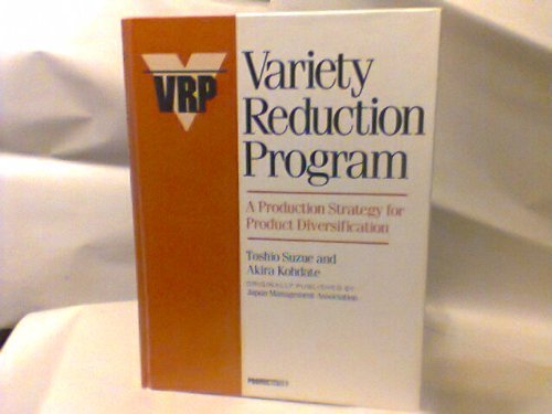 Variety Reduction Program: A Production Strategy for Product Diversification,Used
