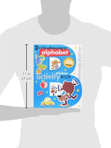 B is for Breakdancing Bear Alphabet Sticker Activity Book,Used
