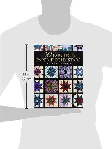 50 Fabulous PaperPieced Stars,Used