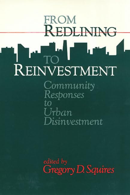 Redlining To Reinvestment (Conflicts in Urban and Regional Development),Used