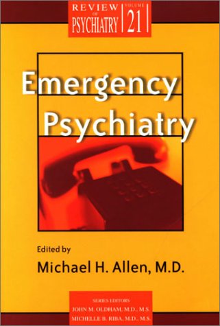 Emergency Psychiatry (Review Of Psychiatry),Used
