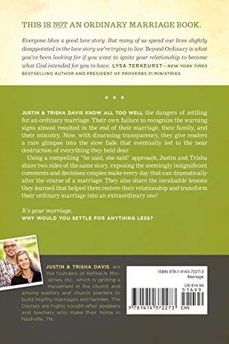 Beyond Ordinary: When a Good Marriage Just Isn't Good Enough,Used