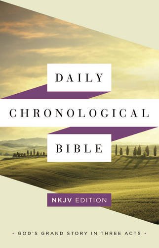 Daily Chronological Bible: NKJV Edition, Hardcover,Used