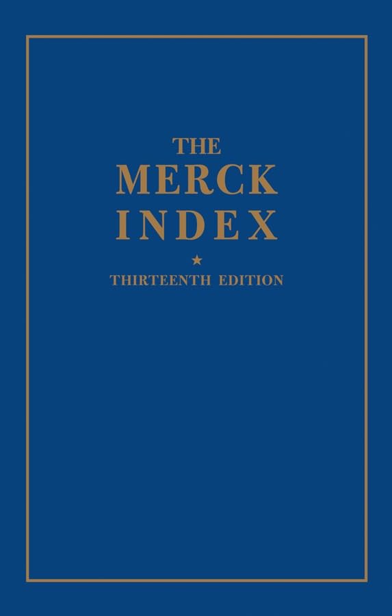 Merck Index: 13th edition,Used