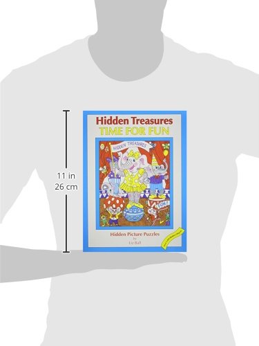 Hidden Treasures: Time for Fun  Hidden Picture Puzzles,Used
