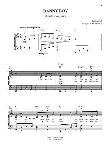 Toprequested Irish Sheet Music: 23 Popular And Traditional Favorites: Easy Piano (Toprequested Sheet Music),Used