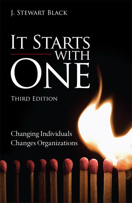 It Starts with One: Changing Individuals Changes Organizations,Used