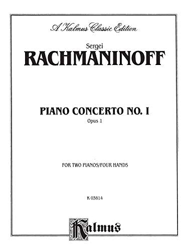 Piano Concerto No. 1 in Fsharp Minor, Op. 1 (Kalmus Edition),Used