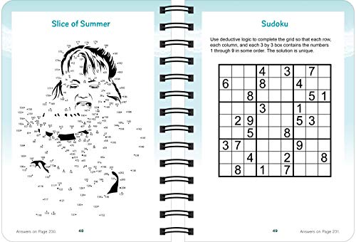 Brain Games  To Go  Summer Fun Puzzles,Used