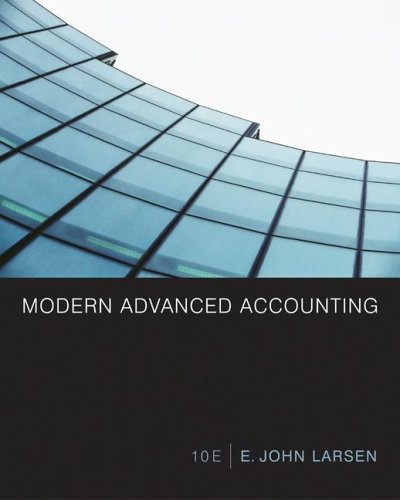 Modern Advanced Accounting,New