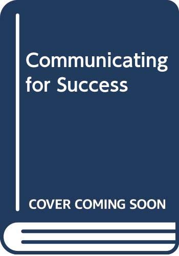 Communicating for Success, Student Workbook,Used