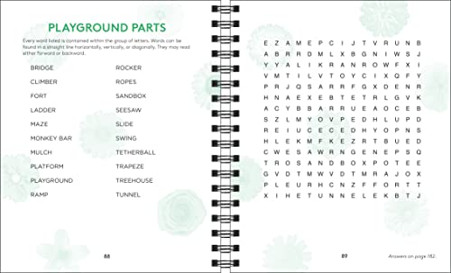 Brain Games  Everyday Mindfulness Word Search (White),New