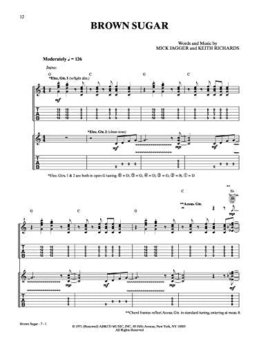 The Rolling Stones  Easy Guitar TAB Anthology: 20 Classic Hits,New