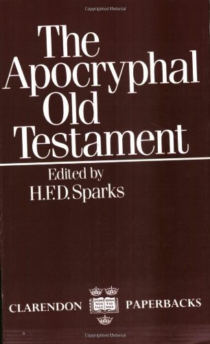 The Apocryphal Old Testament,Used
