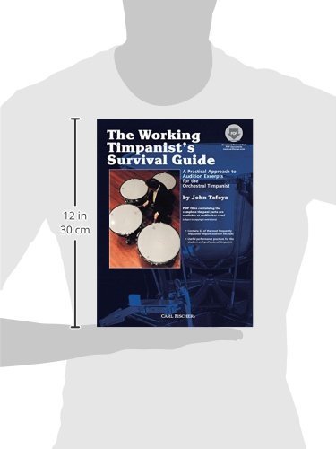 DRM114  The Working Timpanist's Survival Guide (Book & MP3),Used
