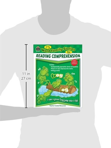 Word Family Stories for Reading Comprehension Grd 12: Grades 12,Used