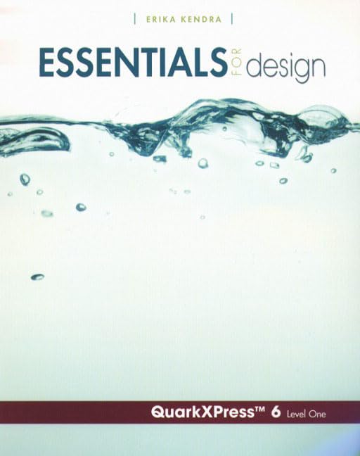 Essentials For Design Quarkxpress 6: Level 1,Used