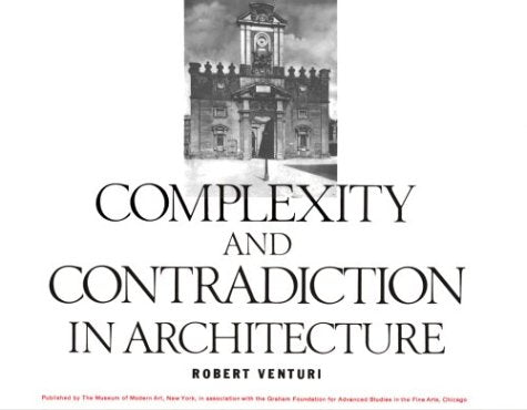 Complexity And Contradiction In Architecture,New