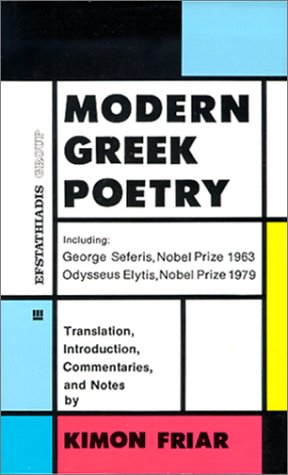Modern Greek Poetry,Used