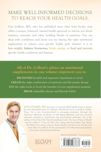 Dr. Colbert's Guide to Vitamins and Supplements: Be Empowered to Make WellInformed Decisions,Used