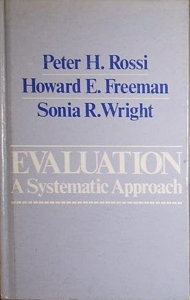 Evaluation: A Systematic Approach,Used