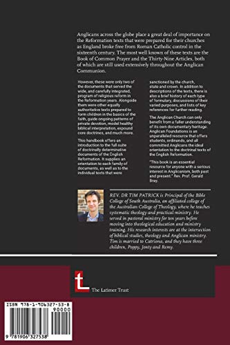 Anglican Foundations: A Handbook to the Source Documents of the English Reformation,Used