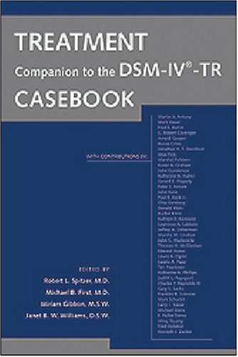 Treatment Companion To The Dsmivtr Casebook