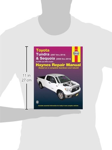 Toyota Tundra (2007 thru 2014) & Sequoia (2008 thru 2014): All 2WD and 4WD models (Haynes Repair Manual),Used
