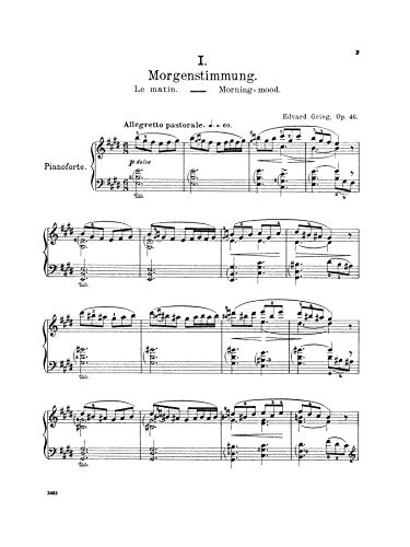 Peer Gynt Suite No. 1 (Kalmus Edition),Used