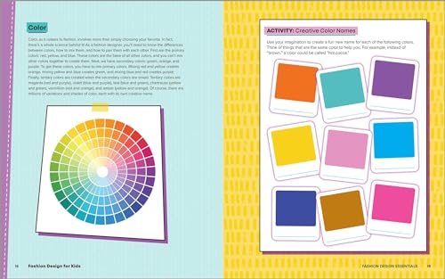 Fashion Design for Kids: SkillBuilding Activities for Future Fashion Designers,Used