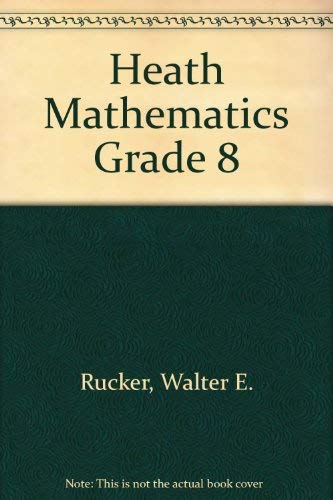 Heath Mathematics Grade 8,Used