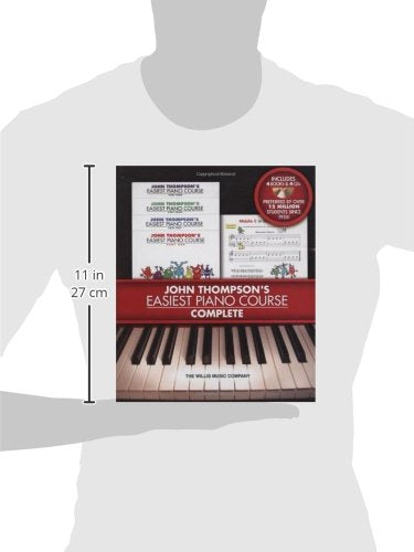 John Thompson's Easiest Piano Course Complete  4Book Boxed Set with Online Audio  StepbyStep Piano Lessons for Beginners,Used