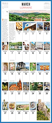 365 Days in France PictureADay Wall Calendar 2022: A Year of France at a Glance,New