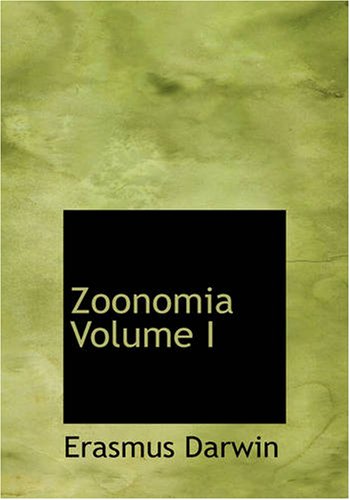 Zoonomia Volume I: A MovingPicture of Democracy,Used