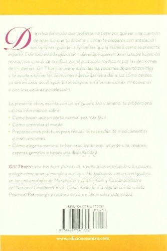 Elige Como Deseas Dar a Luz/Have the Birth You Want (Spanish Edition),Used