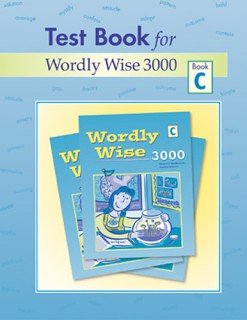 Test Book for Wordly Wise 3000: Grades 24, Book C,Used