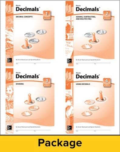 Key to Decimals, Books 14 Set (KEY TO...WORKBOOKS),Used