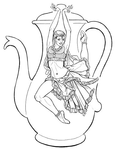 Nutcracker Ballet Coloring Book (Dover Christmas Coloring Books),Used