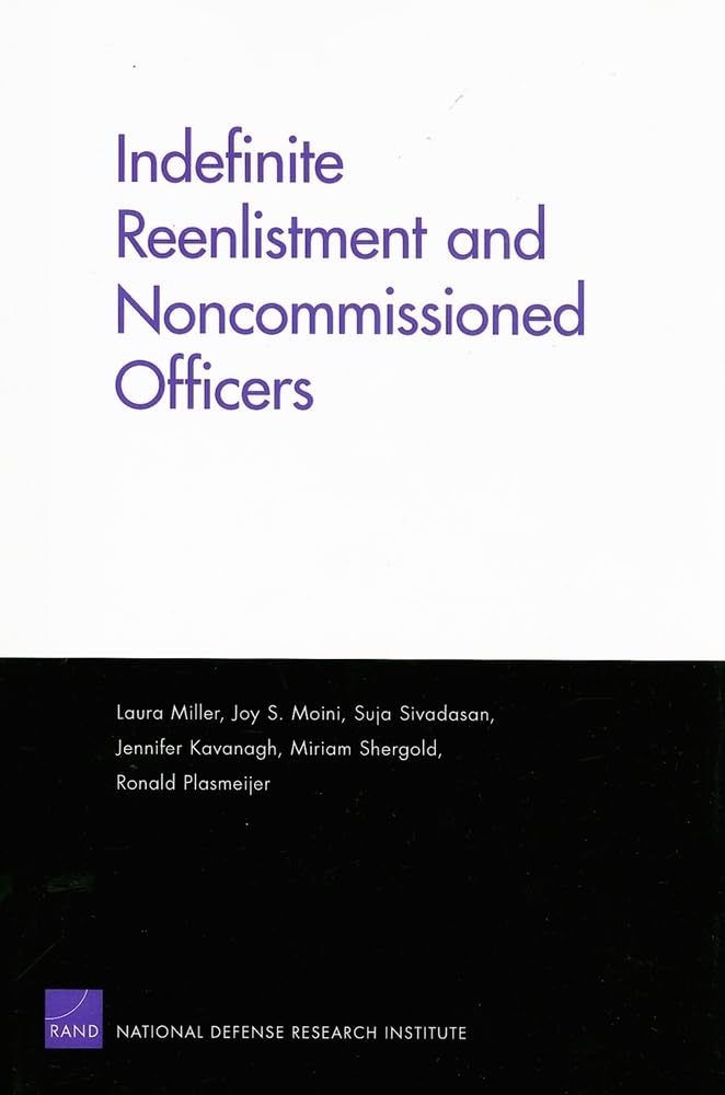 Indefinite Reenlistment And Noncommissioned Officers,New