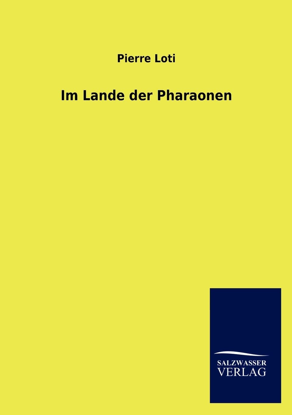 Im Lande der Pharaonen (German Edition),Used
