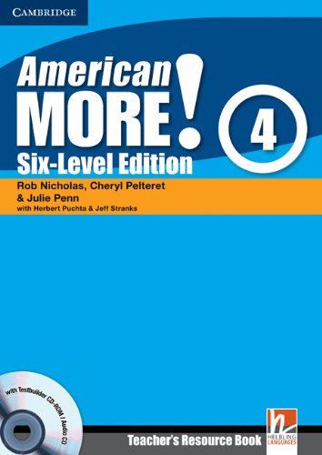 American More! SixLevel Edition Level 4 Teacher's Resource Book with Testbuilder CDROM/Audio CD,Used